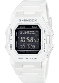 Smartwatch Casio G-SHOCK "GD-B500", wei&szlig; (wei&szlig;, wei&szlig;), Smartwatches, Herren, Smartwatch, Armbanduhr,Herrenuhr,Bluetooth,Step Tracker, 2. Zeitzone, Resinarmband