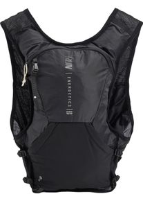 Funktionsweste Energetics "Ux.-Trink-Rucksack Zyrox Vest II SF 500", Damen, Gr. L, schwarz (schwarz night, gelb l), Obermaterial: 100% Polyamid, Westen Funktionsweste, schnell trocknend, atmungsaktiv, aus Polyamid