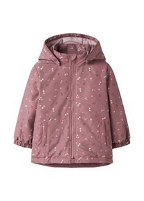 name it Geacă de primăvară-toamnă 'NMFMAXI' Fete verde / mauve / roșu cranberry / alb, Mărimea 98