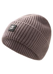Strickm&uuml;tze Hugo "Xola Metal", Herren, braun (rust, copper 223), Strick, Wolle, unifarben, M&uuml;tzen Strickm&uuml;tze, aus reiner Wolle, mit Stack-Label, unisex