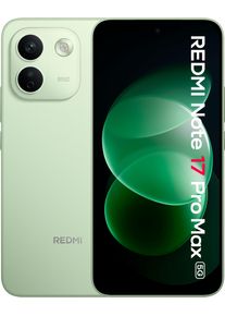 Xiaomi Smartphone "REDMI Note 17 Pro Max 5G", Energieeffizienz: B, gr&uuml;n, 256 GB, Mobiltelefone, Smartphone