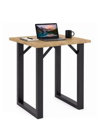 Bartisch Vcm "Holz Bartisch Stehtisch Tisch Tresen Xona 80x50 cm", braun (schwarz, sonoma, eiche), B:80cm T:50cm, Tische, Bartisch