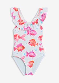 bonprix Costum de baie, albastru, 140/146