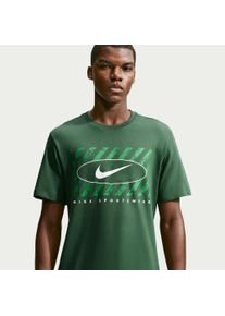 T-Shirt Nike Sportswear "Nike Sportswear Men's T-Shirt", Herren, Gr. 3XL, gr&uuml;n (fir), Obermaterial: 100% Baumwolle, normal, Rundhals, Shirts T-Shirt, mit Rundhalsausschnitt, aus Baumwolle, normale L&auml;nge
