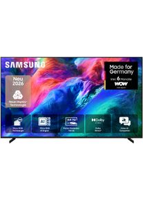 Samsung LCD-LED Fernseher "GMR85R85HAU", Energieeffizienz: E, titan schwarz, 85 &Prime;, Fernseher, Micro RGB, 100% BT.2020 Farbraum, Motion Xcelerator 144Hz, Dolby Atmos, LCD-LED Fernseher