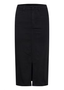 Jeansrock Kaffe "Damen Denimrock KAdima", Damen, Gr. 38, schwarz (schwarz deep), Obermaterial: 52% Modal CMD. 43% Polyester PES. 3% Viskose CV. 2% Elasthan EL., R&ouml;cke Jeansrock