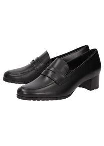 Pumps Sioux "Fendrina-709", Damen, Gr. 42 (UK 8), schwarz, Obermaterial: 100% Kalbsleder CAL. 100% Gummi rubber., Schuhe Pumps