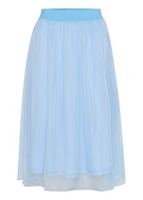 Midirock Saint Tropez "Damen Rock CoralSZ", Damen, Gr. S, blau (airy blau), Obermaterial: 100% Polyester PES., R&ouml;cke Midirock