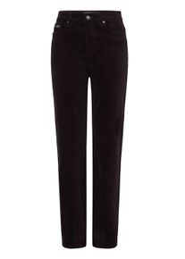 Stoffhose PULZ JEANS "Damen Casual PZSALLY", Damen, Gr. 40, N-Gr, braun (espresso), Obermaterial: 83% Baumwolle CO. 15% Viskose CV. 2% Elasthan EL., Hosen Stoffhose