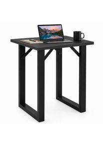 Bartisch Vcm "Holz Bartisch Stehtisch Tisch Tresen Xona 80x50 cm", schwarz (schwarz, anthrazit), B:80cm T:50cm, Tische, Bartisch