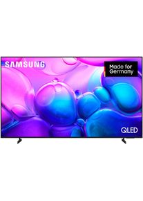 Samsung QLED-Fernseher "GQ75Q6FAAU QLED-Fernseher", Energieeffizienz: G, schwarz, 75 &Prime;, Fernseher, Quantum HDR, Knox Security, Art Store, 3D Sound, Gaming Hub, AI TV, QLED-Fernseher, Topseller