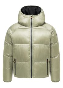 Outdoorjacke STONE HARBOUR "Steppjacke Ziruus XX", Herren, Gr. L, gr&uuml;n (stone grau), Obermaterial: 100% Nylon NY. Obermaterial: Futter: 100% Polyester PES. 100% Polyester PES., gerade h&uuml;ftlang, &Auml;rmel ohne &Auml;rmelschlitz abgesteppte Kante, Jacken Outdoorjacke, Warme Herren Steppjacke mit verstellbarem Saum