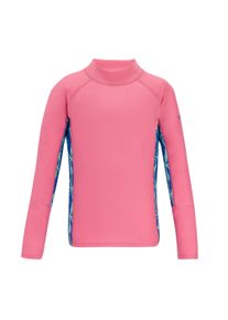 Regatta Kinder/Kids Hoku II Gebloemd Zwemtopje (Roze limonade/sonimblauw)
