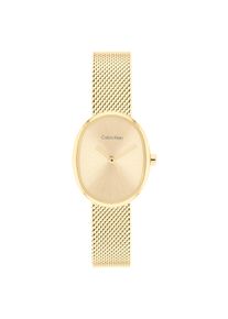 Quarzuhr Calvin Klein "Euphoria", gold (goldfarben), Armbanduhren, Damen, Quarzuhr, Armbanduhr, Damenuhr, Edelstahlarmband, analog