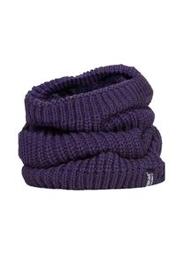 Dames Winter Fleece Gevoerde Thermische Nekwarmer - Paars