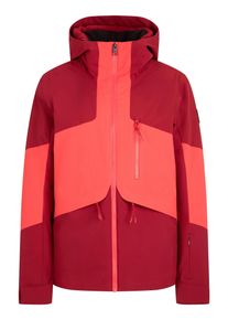Skijacke Ziener "THILDE-Z AQUASHIELD DAMEN", Damen, Gr. 46, wine pigment, Obermaterial: 100% Polyester. Obermaterial 2: 100% Polyester. Futter: 100% Polyester. Futter 2: 100% Polyamid. Wattierung: 100% Polyester, Jacken Skijacke, wasser- und winddicht, atmungsaktiv, warm, elastisch, Kapuze