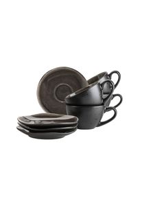 M&auml;ser Tasse M&Auml;SER "Niara Organic", schwarz (braun, schwarz), 8, Trinkgef&auml;&szlig;e, Tasse