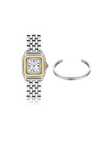 Quarzuhr ISABELLA FORD "SFI2-1", silber, Armbanduhren, Damen, Quarzuhr
