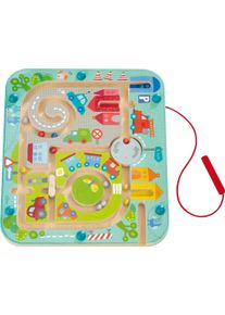 Spiel Haba "Stadtlabyrinth", bunt, Spiele, KinderB:22cm H:2cm T:25cm, Holz, Kunststoff, Metall, Spiel, B:22cm H:2cm T:25cm