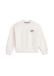 Tommy Hilfiger Bluză de molton Fete albastru deschis / lila / roz / alb, Mărimea 98