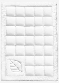bonprix Allergiker Bettdecke 4 Jahreszeiten, wei&szlig;, Gr.155x220 cm, Allergiker Bettdecke mit hohem Schlafkomfort, aus Microfaser