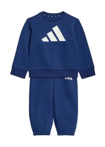 adidas Sportswear Drenge Tr&aelig;ningsdragt 'Essentials' m&oslash;rkebl&aring; / hvid St&oslash;rrelse 74
