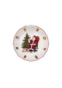 Villeroy & Boch Schale VILLEROY & BOCH "Schale mit Santa Relief Toy's Fantasy &oslash; 24,5 cm bunt", bunt, L:24,8cm, Sch&uuml;sseln, Schale