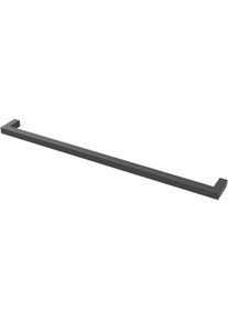 Griff SAPHIR "Quickset 945 M&ouml;bel-Griff lang, Schwarz Matt, 33 cm breit, eckig", schwarz (schwarz matt), B:3,2cm H:1cm L:33cm, Aluminium, Griffe, Griff, Schrankgriff, Bohrabstand 320 mm, Aluminium
