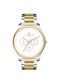 Multifunktionsuhr Liebeskind Berlin "Classic x Trends", gold (silberfarben, goldfarben), Armbanduhren, Damen, Multifunktionsuhr, Quarzuhr, Armbanduhr, Damenuhr, Edelstahlarmband, analog, Tag