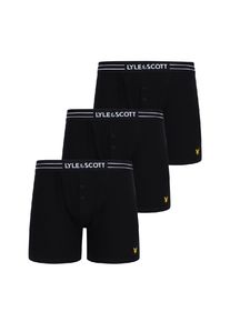 Lyle & Scott Lewis 3-pack herenslips met knopen