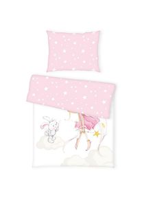 Herding Kinderbettw&auml;sche, Mehrfarbig, Wei&szlig;, Textil, 140x200 cm, Oeko-Tex&reg; Standard 100, atmungsaktiv, hautfreundlich, b&uuml;gelleicht, schadstoffgepr&uuml;ft, Heimtextilien, Bettw&auml;sche & Leint&uuml;cher, Kinderbettw&auml;sche