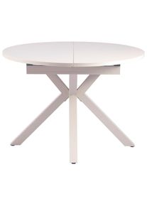 Livetastic , Kaschmir , Metall, Holzwerkstoff , oval , 150x110x110 cm , ausziehbar ,
