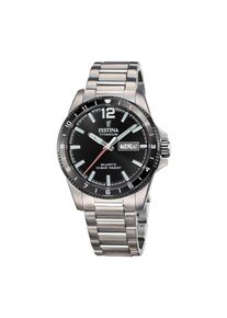 Festina Montre &agrave; affichage analogique 'Festina - Watch Calendario Titanium - Quartz watch movet - Watch case width: 43 mm' Homme noir taille One Size