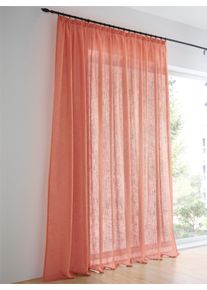 HEINE HOME unisex Dekostore in terracotta ,Gr&ouml;&szlig;e 145x290 cm, Witt, 100% Polyester