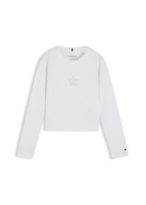 Tommy Hilfiger Tricou Fete alb, Mărimea 74