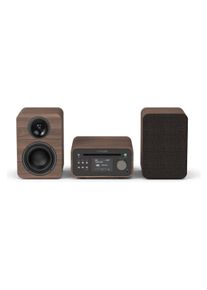 pure Classic Stereo Mini (CD Player, 2x 20 W), Stereoanlage, Braun