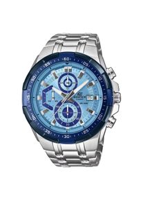 Casio, Armbanduhr, EFR-539DE-2AVUEF, Blau, Silber, (Chronograph, 49.50 mm)