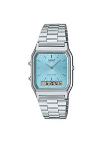 Casio, Armbanduhr, AQ-230A-2A1MQYES, Blau, T&uuml;rkis, (Hybrid Uhr, 29.80 mm)