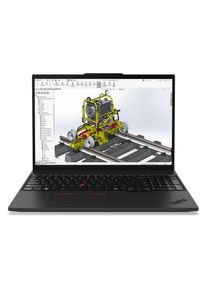 Lenovo ThinkPad P16s Gen 4 (AMD) Copilot+ PC (16", 1000 GB, 64 GB, IT), Notebook, Schwarz