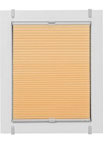 Wabenplissee SUNLINES "One Size Style Honeycomb TL", rot (apricot, grau, grau), B:55cm H:210cm, Obermaterial: 85% Polyester, 15% sonstige Fasern, Plissees, Wabenplissee, Zubeh&ouml;rfarbe grau, zum Klemmen