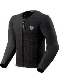 Revit Nucleus, textile-/protector jacket , color: Black , size: XL