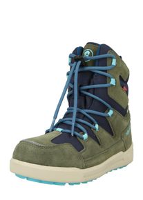 Trollkids Pojkar Sn&ouml;boots 'Finnmark' bl&aring; / khaki Storlek 29