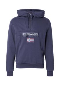 Napapijri Tr&eacute;ning p&oacute;l&oacute; 'BURGEE HZH 2.0' F&eacute;rfi tenger&eacute;szk&eacute;k / sz&uuml;rke / borv&ouml;r&ouml;s , M&eacute;ret 3XL