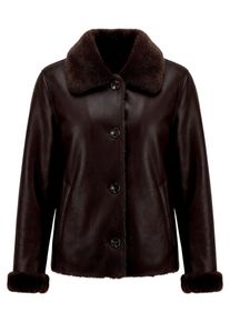 St. Emile - Wendejacke, braun, Gr. 48, Kunstfaser