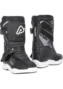 Acerbis Puppy, boots kids , color: Black/Grey/White , size: 30 EU