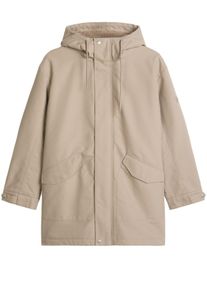Marc O'Polo Big & Tall Sizes - Marc O'Polo - Transition parka in a cotton blend with teddy lining - 5XL