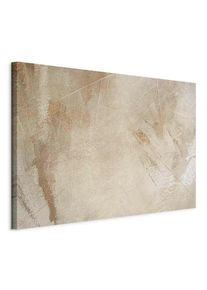 artgeist Leinwandbild, Cappuccino, Grauwei&szlig;, Textil, Holzwerkstoff, Abstraktes, rechteckig, 60x40x1.2 cm, Keilrahmen, Bilder & Rahmen, Bilder, Leinwandbilder