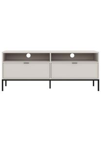 Mid.you , Kaschmir , Metall, Holzwerkstoff , 2 Schublade(n) Schubladen , 150x60x40 cm ,