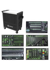 Werkstattwagen XL COMPETITION, mit 434 Premium-Werkzeugen, 8 Schubladen KS Tools