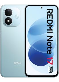 Xiaomi Smartphone "Note 17 5G", Energieeffizienz: B, blau (sky teal), 128 GB, Mobiltelefone, Smartphone